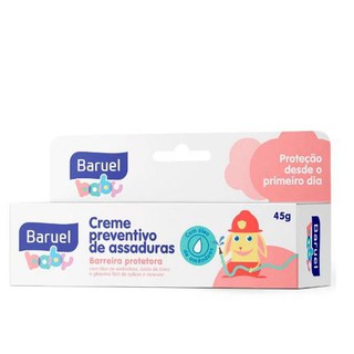 Creme Preventivo De Assaduras Baruel Baby 45g