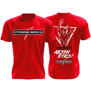 Camisa Vermelha Esportiva Fitness - Integralmédica