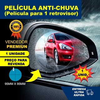 Pelicula BOLA espelho retrovisor anti chuva anti Embaçante UNIDADE p revenda (1)