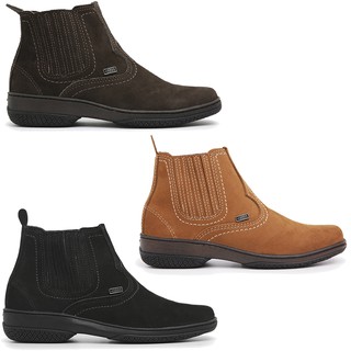 Botina Masculina bota country couro legitimo conforto solado costurado 4ssss calçados (1)
