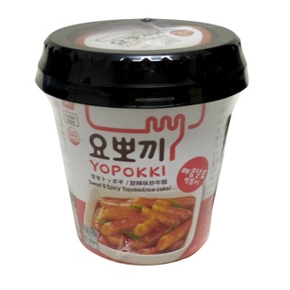 Macarrão coreano Topokki sabor original cup 140g (original)