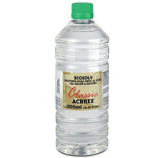 Ecosolv 500ml Acrilex - Diluente para Tinta a Oleo (1)