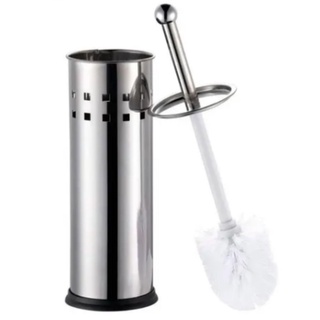 Ferramenta de limpeza kit escova sanitaria inox com suporte para higienizar limpar vasos sanitarios banheiro