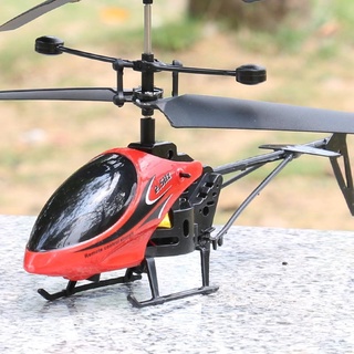 [Hi-tech] 2CH Mini RC Helicopter Radio Remote Control Micro Aircraft w/ LED Light Toy