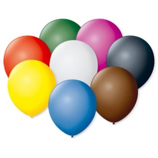 Balão Bexiga Liso 9 Pol Com 30 Unidades