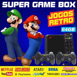 Super Game Retro Multijogos Clássicos 64gb