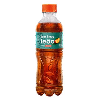 Chá Pêssego Ice Tea Leão Pet 300ml Sabor - Bebida Coca Cola