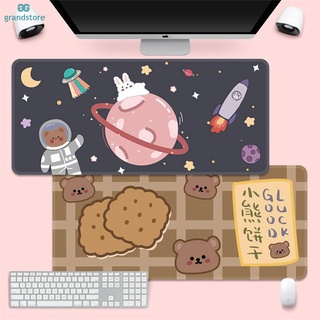 80x30cm Large Cute Mouse Pad Waterproof Desktop Oil-proof Non-slip Desk Mat Kawaii Gaming Accessories Students Writing Pad