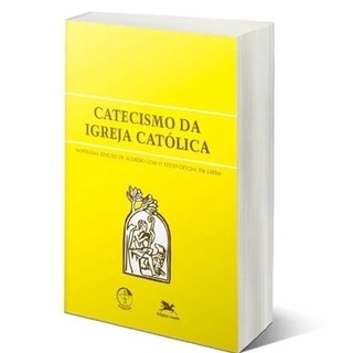livro O Catecismo da Igreja Católica, em português versão grande/bolso, mais brinde