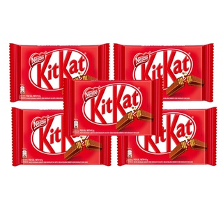 5 Chocolates Nestle Kit Kat Ao Leite 41,5g (5 unidades)