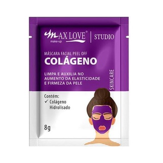 Máscara sache facial colágeno 8G maquiagem - max love