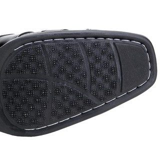 Sapato Social Masculino Confortável Preto Couro Sintético Verniz Black Day (6)