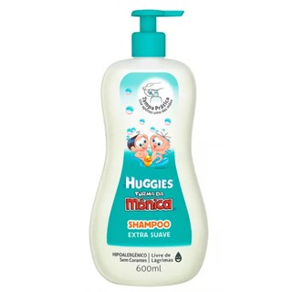 Shampoo Infantil Embalagem Econômica 600ml Huggies Extra Suave