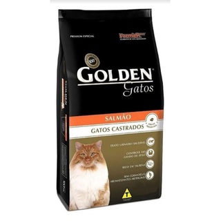 Alimento Golden Premium Especial Castrados para gato adulto sabor salmão em saco de 10kg