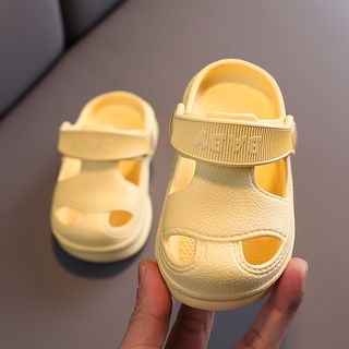 Moda Verão Sandália Infantil Masculina Com Sola Flexível Antiderrapante-Sapato Meninos Bebê (4)