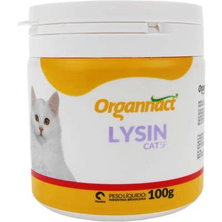 Suplemento Organnact Cat Lysin SF - 100 g