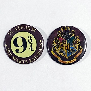 Hogwarts | 9 3/4 | Harry Potter Botons | Bottons | Butons