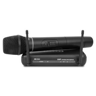 Microfone sem fio UHF Arcano AM-HA1 c/ transmissor de mão