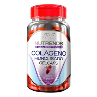 Colágeno Hidrolisado Gel Caps - 60 Cápsulas - Nutrends