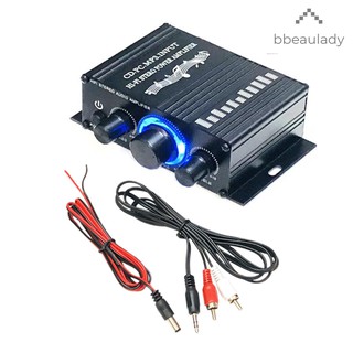 Bbea Mini Amplificador Hifi Receptor De Música Estéreo Do Carro Fm Mp3 Amplificador De Potência