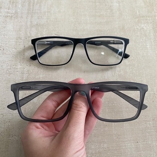 Oculos Masculino Sem Grau Retangular Emborrachado