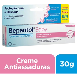 Bepantol Baby Creme Preventivo de Assaduras Para Bebês 30G,.