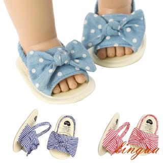 Moda Verão Sandália Feminina Infantil De Princesa Antiderrapante Com Laço - Sapatos Bebê Menina