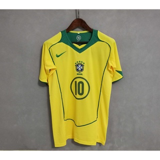 Camisa Retrô Futebol 2004 Brasil Home