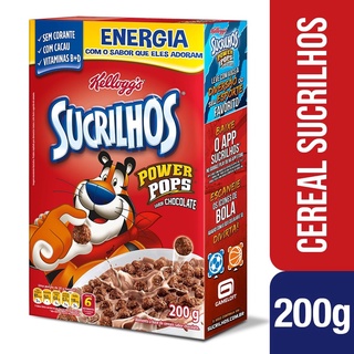 Cereal Matinal Sucrilhos Power Chocolate Kelloggs 200g