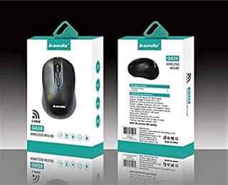 Mouse Optico Sem Fio WIRELESS 1600dPi 2.4G Alta Qualidade Usb Pc Notebook COMPUTADOR (4)