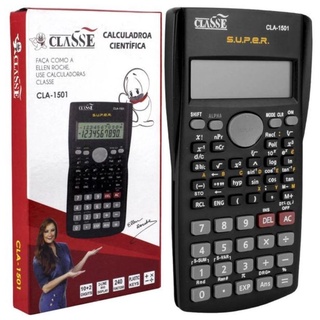 Calculadora Científica 12 Dígitos Preta CLASSE CLA-1501