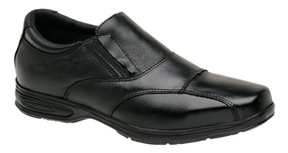 Sapato Social Masculino 100% Couro Ortopédico Confort Anti-stress 5080 (6)