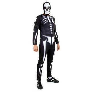 Fantasia Esqueleto Skull Trooper Adulto - Halloween