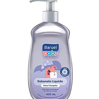 Sabonete Infantil- líquido- Sono tranquilo- 400 ml- Baruel