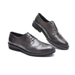 Sapato Masculino Oxford Derbi Wing |Elegante em Couro Legítimo Cla Cle Numeração Especial (36 ao 49) PROMO
