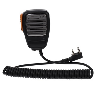 2 Pin Shoulder Speaker Microphone for 2 Way Radio Walkie Talkie Intercom