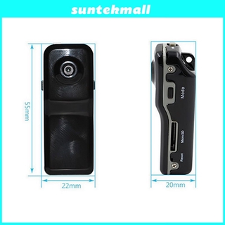 Suntekmall Plástico Abs, Md80 Gravador De Vídeo Dv Dvr Camera Espião Digital (Preto) (6)