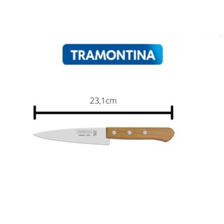 Faca para Cozinha Peixeira 5" Carbono Tramontina / faca de corte / utensílios (6)