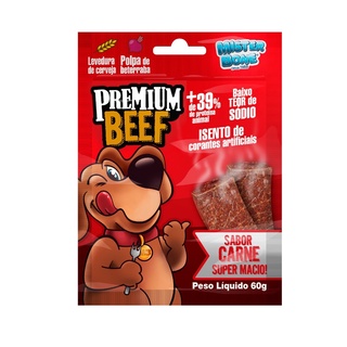 Bifinho Premium Beef Carne com 60g de Petisco