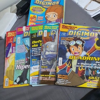 Revista Oficial Digimon Fase 2 Usada