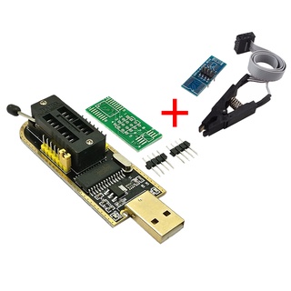 CH341A 24 25 Série EEPROM Flash BIOS USB Programmer Módulo + Clipe De Teste Soc8 SOP8 Para 93CXX/25CXX/24CXX