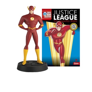 Coleção Dc Liga Da Justiça - Série Animada Miniatura do Flash - Edição 7 - Eaglemoss