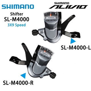 Shimano M4000 9 Speed Shifter Sets V-Brake for Mountain Bicycle Rear Derailleur Combo Lever