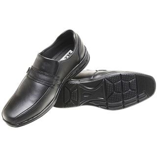 Sapato Social Masculino Ref. 5040 Antiestress Confortável Couro Legítimo