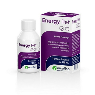 Energy Pet Suplemento Vitamínico Ouro Fino 125ml