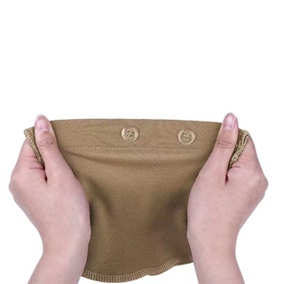 1 Pcs Mulheres Cintura Gravidez Elástica Ajustável Extender Calças Roupas Para Acessórios De Costura Grávida (4)