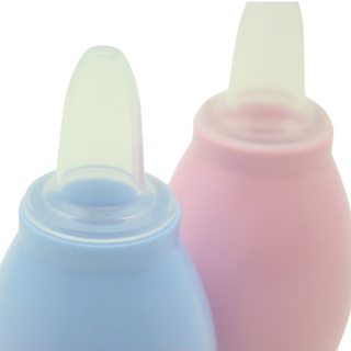 Aspirador Nasal Para Bebês Recém Nascidos - Azul ou Rosa (3)