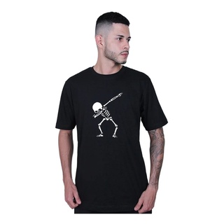 Camiseta Roupa Esqueleto Halloween Dab