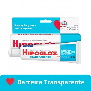 HIPOGLÓS CREME CONTRA ASSADURAS TRANSPARENTE C/ 30G