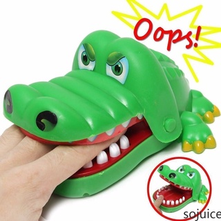 Crocodilo Morde Dedo Brinquedo Infantil Mordida Dente sojuice